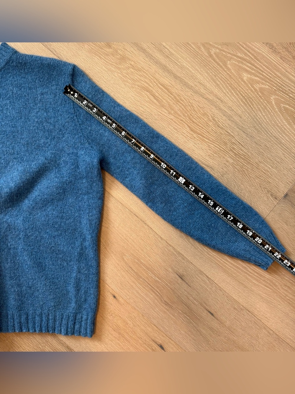 Vintage Pendleton Wool Cardigan Women’s Size 40 Blue Pink Buttons Made in USA - Picture 8 of 8